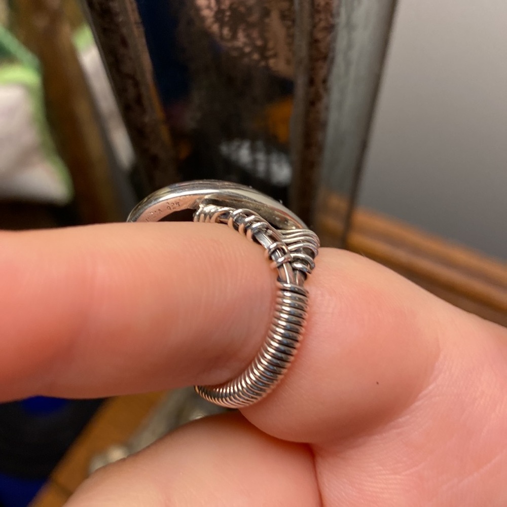 Beautiful Ring Labradorite - Picture 3 of 6